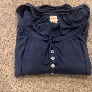 Mossimo Navy Blue Shirt (medium)